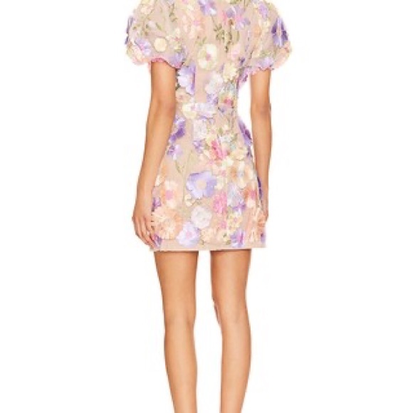 Elliatt Anthea Pastel Floral Embroidered Dress - Picture 7 of 7